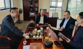 廣東省防腐蝕協(xié)會(huì)會(huì)長邱博士帶隊(duì)走訪佐禾新材料（佛山）有限公司